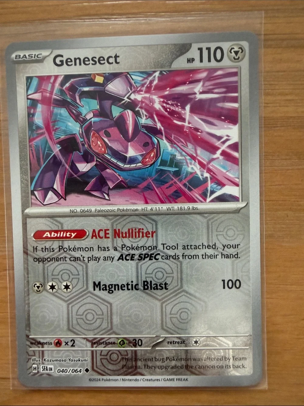 Genesect Pokémon Card Character Lot | 2 Reverse Holo Mythical Cards ✨5/$25✨